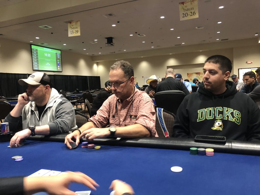 2019 Chinook Winds Fall Coast Poker Classic — Day 1 Mutant Poker